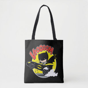 Bolso De Tela La Cónica Batman En El Batmobile