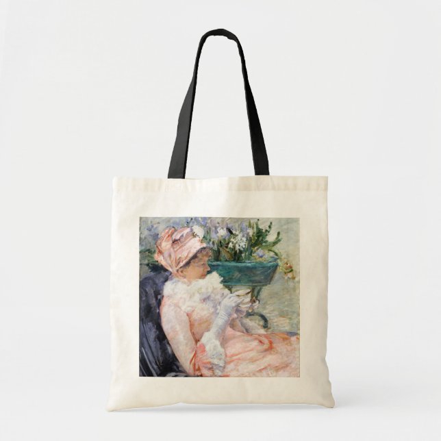 Bolso De Tela La Copa del Té, Mary Cassatt (Frente)