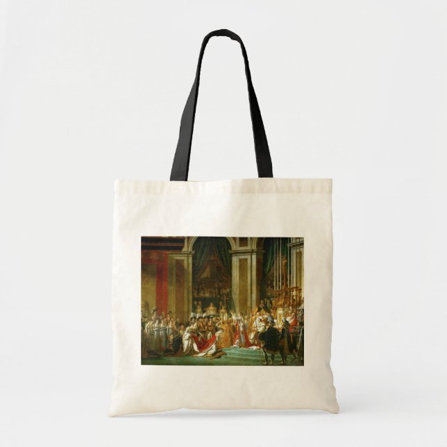 Bolso De Tela La coronación de Napoleón, Jacques-Louis David (Frente)