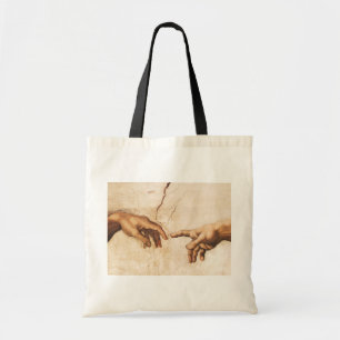 Bolso De Tela La creación de Adán