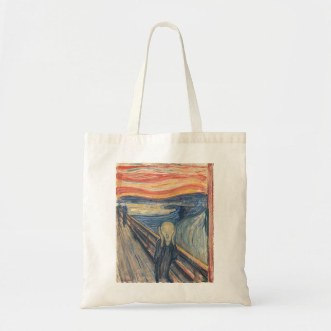 Bolso De Tela La crema de Munch (Frente)