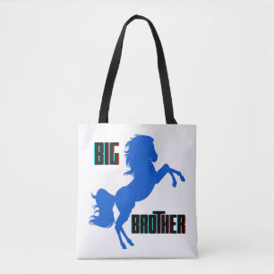 Bolso De Tela La cría de caballos del Gran Hermano