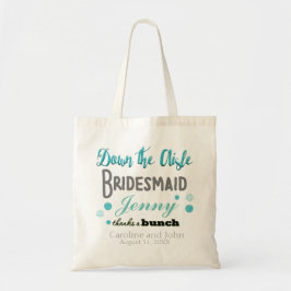 Bolso De Tela La dama de honor Tote Bag