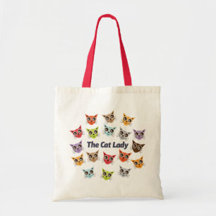 Bolso De Tela La dama del gato