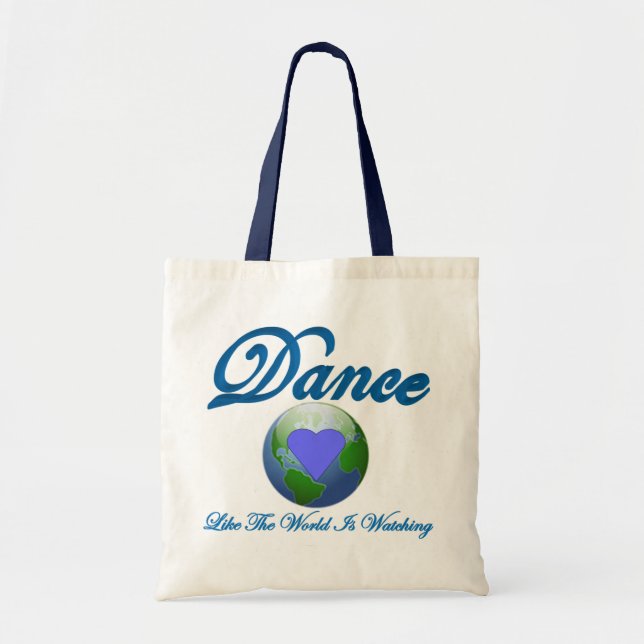 Bolso De Tela La danza como el mundo está mirando (Frente)