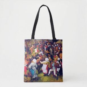 Bolso De Tela La danza de la boda, Pieter Bruegel