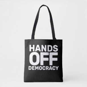 Bolso De Tela La democracia: capitalismo blanco y negro