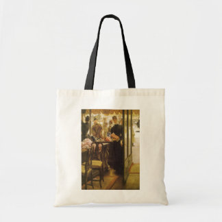 Bolso De Tela La dependienta de James Tissot, Arte Fino Victoria