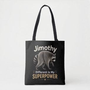 Bolso De Tela La diferencia de Jimothy es mi superpoder