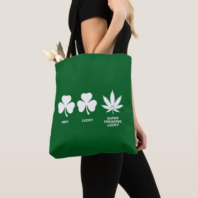 Bolso De Tela La divertida fiesta de San Patricio para chicos  (Detalle)