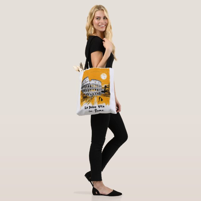 Bolso De Tela La Dolce Vita - Arte de Cartel (Puesto)