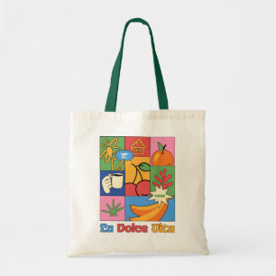Bolso De Tela La Dolce Vita Pop Art – Dulce Vida Retro Colorida