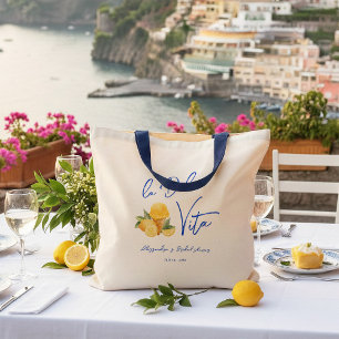 Bolso De Tela La Dolce Vita Verano Italiano con Estilo para Desp