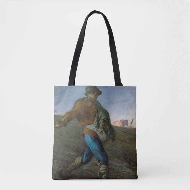Bolso De Tela La Ducha, el Millet Jean-Francois (Anverso)