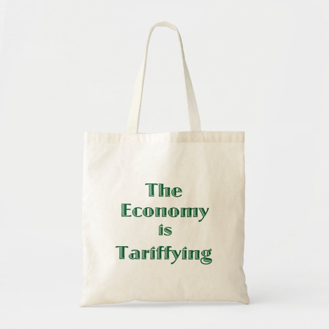 Bolso De Tela La economía es la tarificación (Frente)