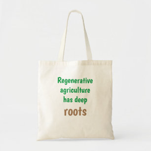 Bolso De Tela "La edad regenerativa tiene raíces profundas", ma