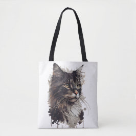 Bolso De Tela La Elegancia felina en tu vida