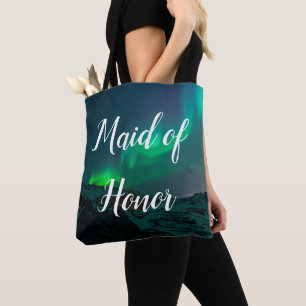 Bolso De Tela La empleada de honor Aurora enciende la escritura
