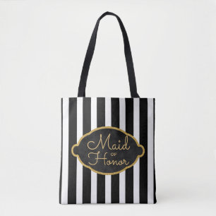 Bolso De Tela La empleada de la boda de honor: Modernas bandas n