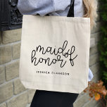 Bolso De Tela La empleada doméstica de honor Tote Bag<br><div class="desc">Esta es una clásica pero hermosa bolsa de tetas que haría un regalo perfecto.</div>