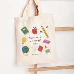 Bolso De Tela La enseñanza es un trabajo de corazón<br><div class="desc">Presentamos nuestra encantadora bolsa de tocador diseñada exclusivamente para profesores que inspiran y nutren a las mentes jóvenes. Este bolso de tocador combina practicidad, personalización y un toque de fantasía, convirtiéndolo en un accesorio perfecto para los educadores con pasión por la enseñanza. La pieza central de este diseño de bolsos...</div>