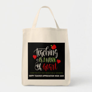 Bolso De Tela La enseñanza es una Semana de la Apreciación Cardí