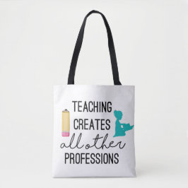 Bolso De Tela La enseñanza personalizada crea profesiones