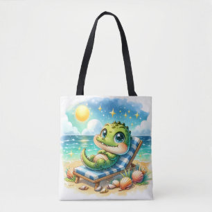 Bolso De Tela La escapada soleada de un bebé croata