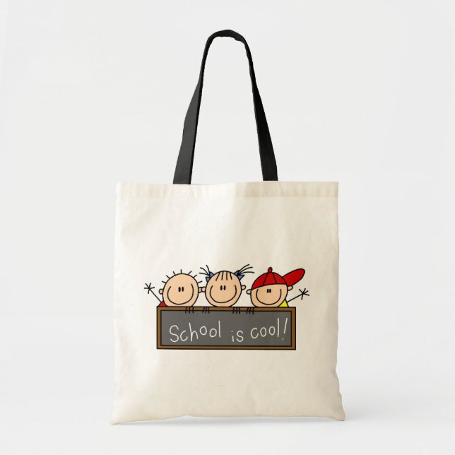 Bolso De Tela La escuela es Guay (Frente)