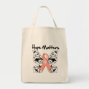 Bolso De Tela La esperanza del cáncer uterino importa