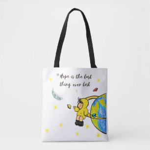 Bolso De Tela "La esperanza es lo último que se ha perdido"