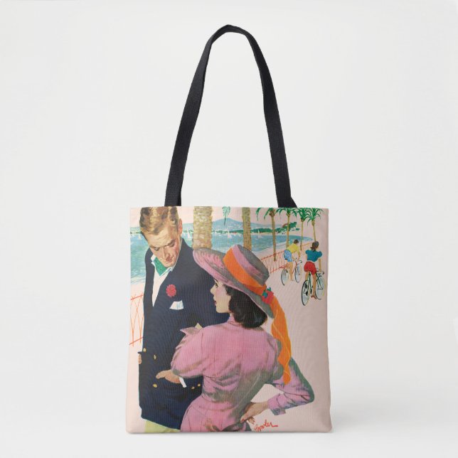 Bolso De Tela La estrategia del amor (Anverso)