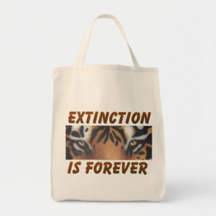 Bolso De Tela La extinción es eterna
