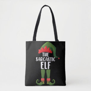Bolso De Tela La familia de elfos sarcásticos grupo coincidente