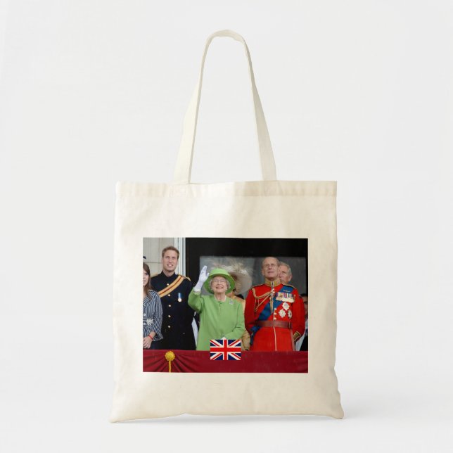 Bolso De Tela La familia real británica (Frente)