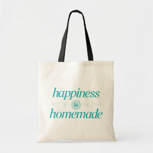 Bolso De Tela La felicidad es hecha en casa