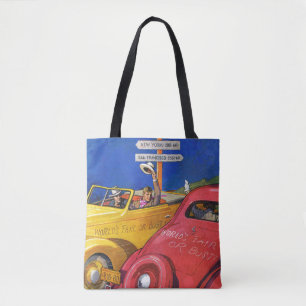Bolso De Tela La feria o el busto de mundo