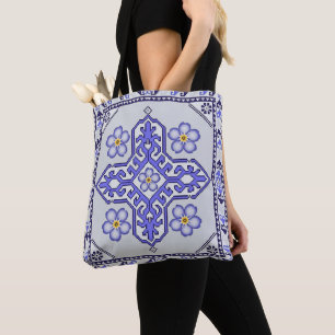 Bolso De Tela La flor armenia