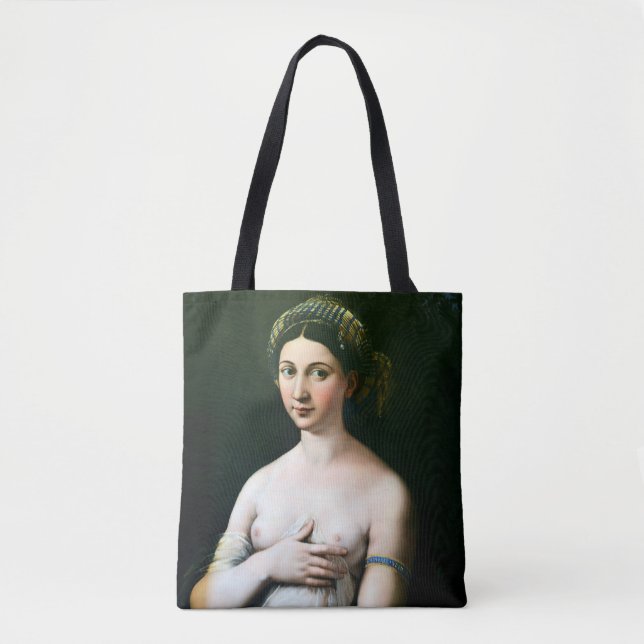 Bolso De Tela La Fornarina, Raphael (Anverso)