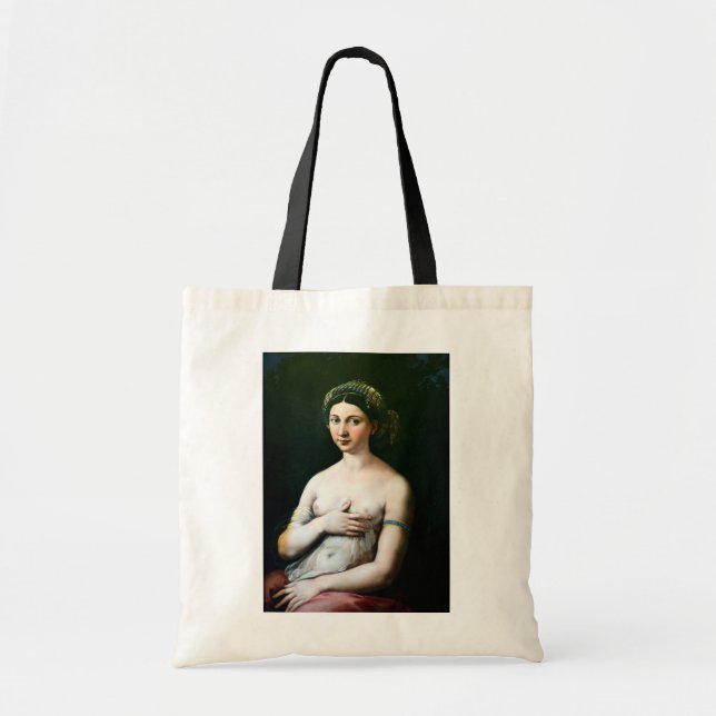 Bolso De Tela La Fornarina, Raphael (Frente)