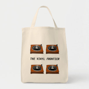 Bolso De Tela La frontera del vinilo