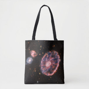 Bolso De Tela La Galaxia Del Cartón Y Sus Galaxias Compañeras.