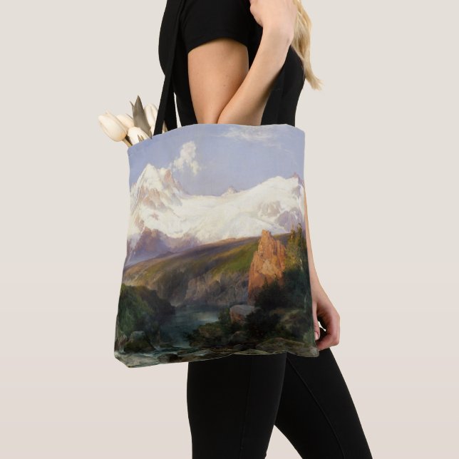 Bolso De Tela La gama de Teton (Detalle)
