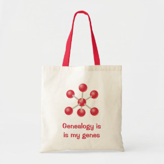 Bolso De Tela La genealogía está en mis genes