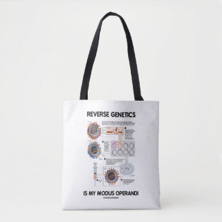 Bolso De Tela La Genética Inversa Es Mi Modus Operandi