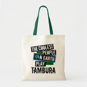 Bolso De Tela La gente más fría de la Tierra juega a Tambura