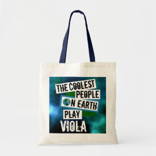 Bolso De Tela La gente más fría de la Tierra toca Viola