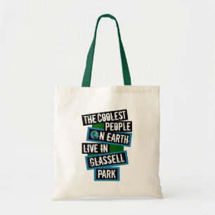 Bolso De Tela La Gente Más Genial de la Tierra Vive en Glassell 