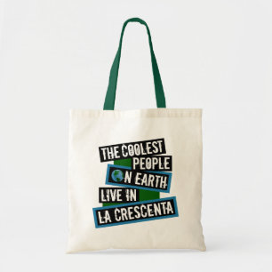Bolso De Tela La Gente Más Genial de la Tierra Vive en La Cresce