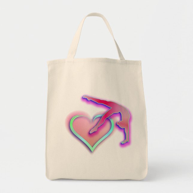 Bolso De Tela La gimnasia empaqueta personalizado (Frente)